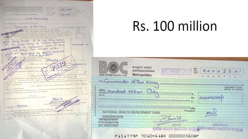 Fifth fund Transfer From NHDF to SL Navy